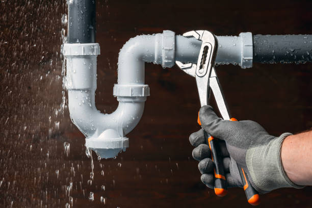 Professional Leak Detection technician working in Laconia, IN
